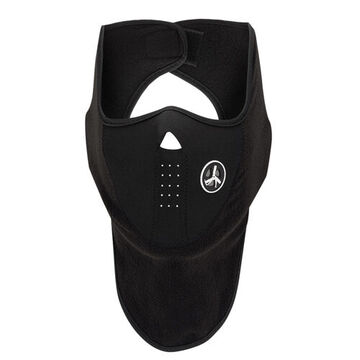 Face Mask, Noeprene Mouthpiece, Fleece, Black