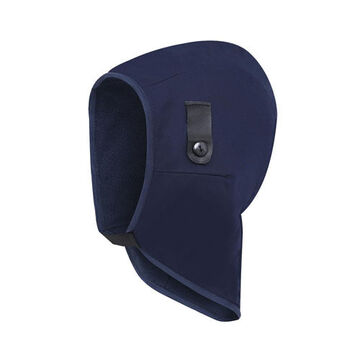 Fleece-lined Hat Liner, Universal Size, Fleece Lined, Poly/Cotton Twill, Navy Blue