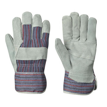 Gloves Fitter's Cowsplit General Purpose, Blue, Leather