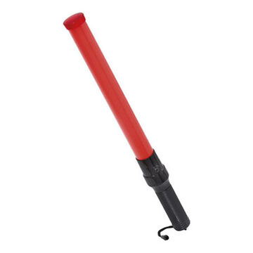 Traffic Control Baton Light, LED, Orange, Nylon/Steel