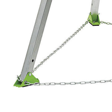 Tripod Chain And Pulley, 7 Ft, 310 Lb Capacity