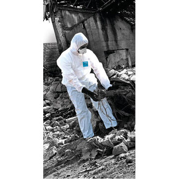 Coverall Anti Static, White, Sms Fabric