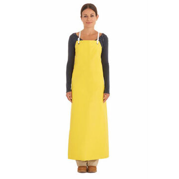 Apron Heavy-duty, Large, Yellow, Neoprene, 45 In Lg