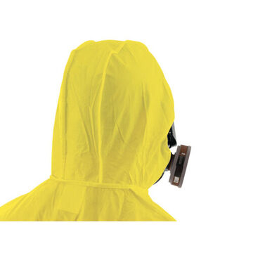 Coverall, 5X-Large, Yellow, Polypropylene