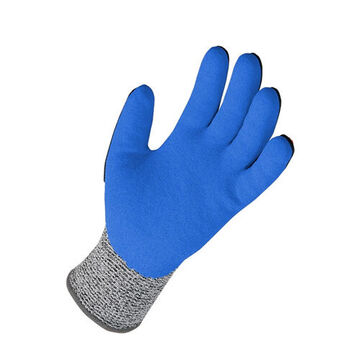 Antistatic Gloves, Small, Blue, Gray, Left and Right Hand, HPPE