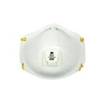 Respirator Particulate Disposable, Standard, N95, 95% Efficiency, Braided Comfort, White