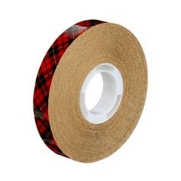 Ruban de transfert adhésif, 36 yd lo, 1/2 po la, 2 mil d'ép, Doublure en papier kraft densifié, Doublure beige