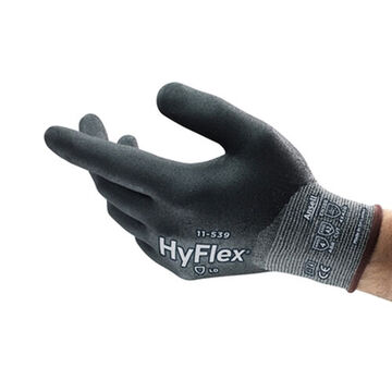Light-duty Gloves, Foam Nitrile Palm, Anthracite