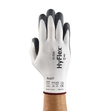 Medium-duty Gloves, Polyurethane Palm, White