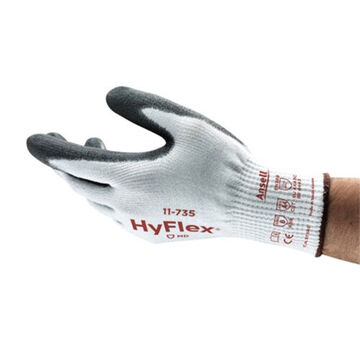 Gloves Medium-duty, Polyurethane Palm, White, Left And Right Hand