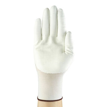 Ergonomic, Light-duty, Multi-purpose Gloves, Foam Nitrile Palm, White, Left And Right Hand