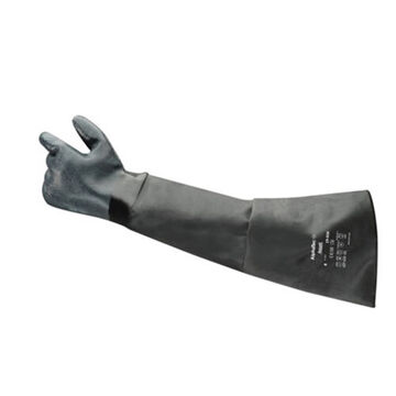 Heavy-duty Gloves, Black, Left And Right Hand, Neoprene
