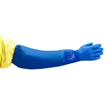 Gloves, Blue, Left And Right Hand, Pvc