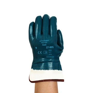 Gloves Heavy-duty, Nitrile Palm, White