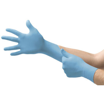 Gloves, Blue, Nitrile