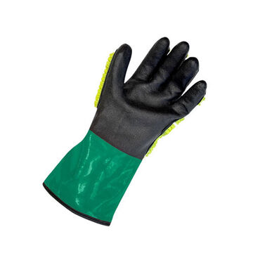 Gants à double trempage, paume en TPR, PVC