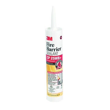 Sealant Barrier Firestop, 10.1 Oz, Cartridge, Red, Paste, Odorless