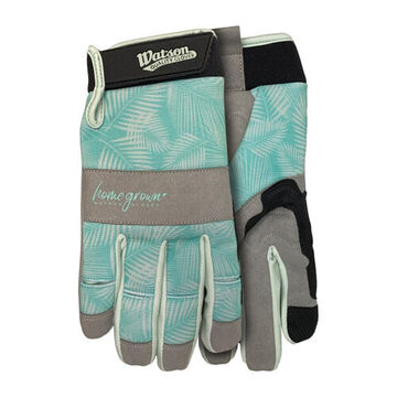 Fresh Air Gloves, Goatskin Leather Palm, Black, Spandex Back Hand