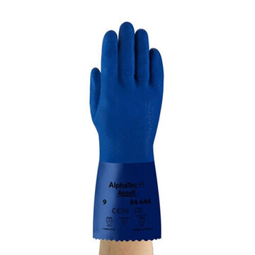 Fully Dipped Gloves, Blue, Left And Right Hand, Pvc