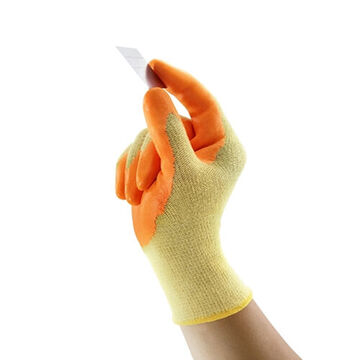 Gloves Medium-duty, Nitrile Palm, Yellow