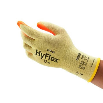 Medium-duty Gloves, Nitrile Palm, Yellow, Left And Right Hand