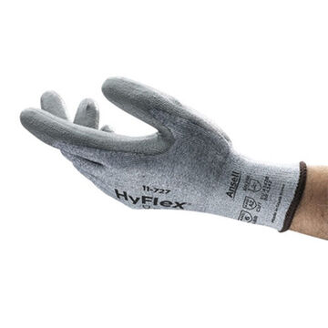 Gloves Medium-duty, Polyurethane Palm, Gray, Left And Right Hand