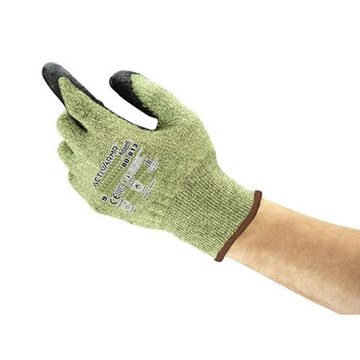 Gants de service moyen, paume en néoprène, doublure verte, main gauche et main droite