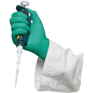 Gloves, Green, Nitrile