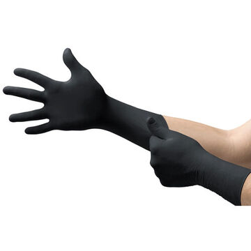 Gloves, Black, Nitrile