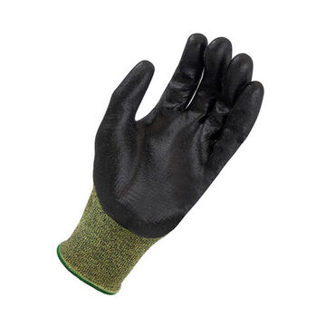 Gants, No. 12, noirs, main gauche et main droite, HPPE