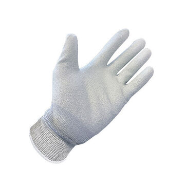 Gloves, Medium, Beige, Nylon