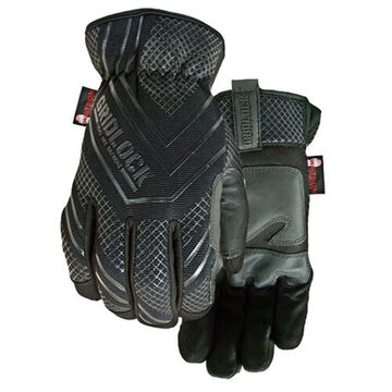 High Performance Gloves, Microfiber Palm, Black, Alycore