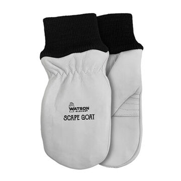 Gloves Winter, Goatskin Palm, Off White, Goatskin Back