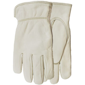Gloves, 2X-Large, Off White, Leather