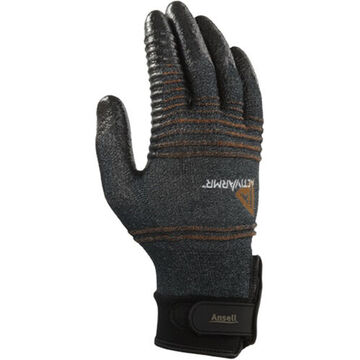 Gloves Medium-duty Industrial, Foam Nitrile Palm, Gray