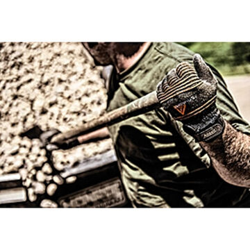 Gloves Medium-duty Industrial, Foam Nitrile Palm, Gray