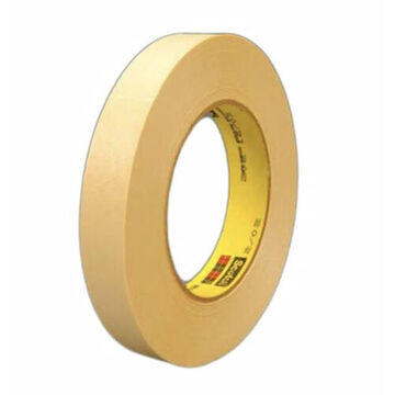 Ruban de masquage, 55 m longueur, 18 mm largeur, 6.3 mil d'épaisseur, Tan