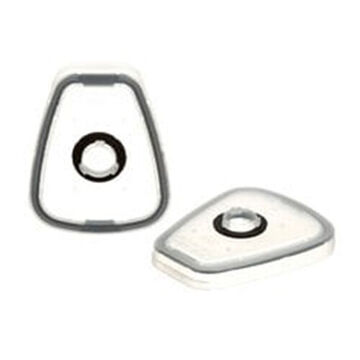 Particulate Filter Adapter, Bayonet Connection, Plastic, White