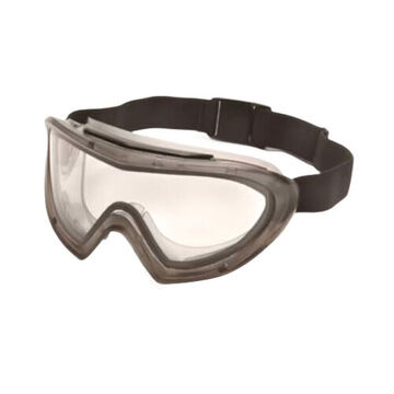 Safety Glasses, 540 mm lg, 2.3 mm thk, H2X Anti-Fog, Clear, Gray
