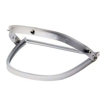 Casque adaptateur style casquette, 1-1.45 mm d'épaisseur, cadre en aluminium, ressort et charnière en acier, argent