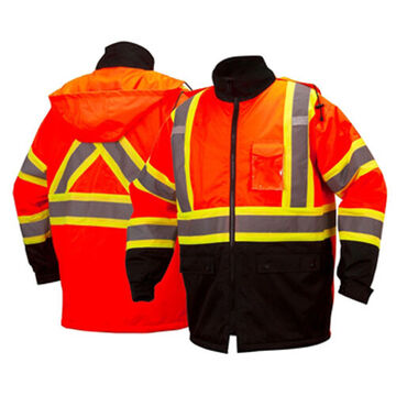 Paraka, Unisex, Large, Orange, Polyester, 42 to 44 in Chest