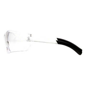 Safety Reader Eyewear, 1.5 Magnification, 137.5 mm wd, 154 mm lg, 2.3 mm thk, Universal, Anti-Scratch, Clear, Frameless