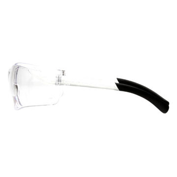 Safety Reader Eyewear, 2.0 Magnification, 137.5 mm wd, 154 mm lg, 2.3 mm thk, Universal, Anti-Scratch, Clear, Frameless