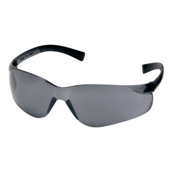 Safety Glasses, 137.5 mm wd, 154 mm lg, 2.3 mm thk, Medium, H2X Anti-Fog, Gray, Frameless, Gray