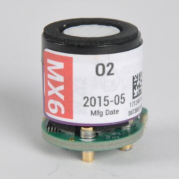 Gas Detector Sensor, Oxygen (O2), 0 to 30% Vol, 0.001, -4 to 131 deg F