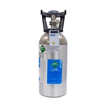 Calibration Gas Cylinder, 628 l, 6-9/10 Dia, 19-9/10 ht Cylinder, 1600 psi, Rotten Egg