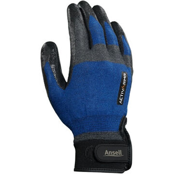 Medium-duty Work Gloves, Nitrile Palm, Blue