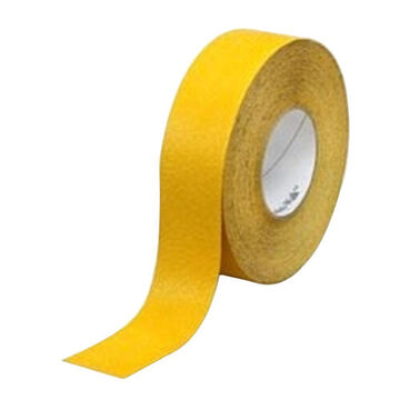 Slip-Resistant Tape, 60 ft lg, 2 in wd, Poly Coated Paper Backing, PSA Adhesive, Mineral Anti-slip