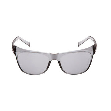 Lunettes de sécurité, largeur 136 mm, longueur 155 mm, épaisseur 2 mm, anti-rayures, gris clair, gris