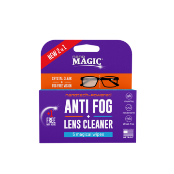 6ct - Anti Fog Cleaning Wipes